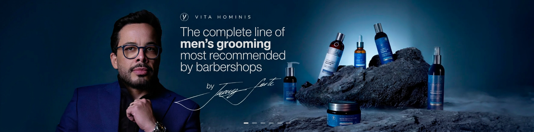 Vita Hominis — the complete men's grooming line by Jurandy Forte